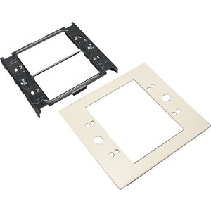Middle Atlantic 2-GANG Device Plate-ivory - V4047C-2