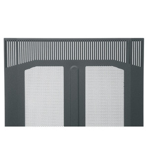 Middle Atlantic Vented Front Door 10 RU Racks Steel Construction Black Finish with 25% - VFD-10