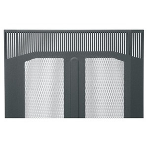 Middle Atlantic Vented Front Door Fits 24 Space DWR MRK WRK Series Racks Black Textured Powder Coat Finish