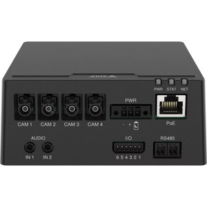 Axis 02999-001 security system main unit control panel and LED indicators detail