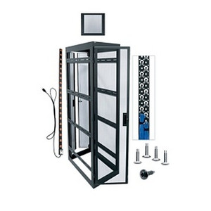 Middle Atlantic 42 Space 36in. Deep Gangable Configured Server Rack W/Side Panels Black Finish ***Drop Ship Only***
