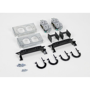 Middle Atlantic DBL Duplex KIT W/20A Rcpt - WPACR-3G