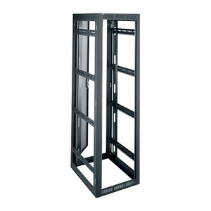 Middle Atlantic 44 Space (77in. ) 32in. Deep Gangable Rack with Rear Door Black ***Drop Ship Only***