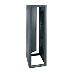 Middle Atlantic 44 Space (77in. ) 27in. Deep Stand Alone Rack with Rear Door Black ***Drop Ship Only***