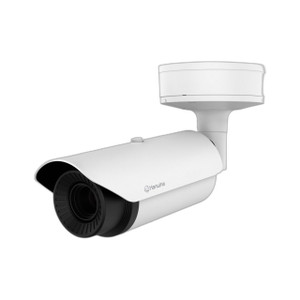 Hanwha TNO-L4040T outdoor thermal AI bullet camera with advanced night vision security