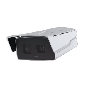 Axis P1518-E dual lens 8MP 2MP outdoor AI box camera with advanced surveillance capabilities