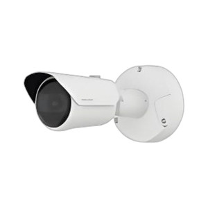 XNO-A9084R outdoor surveillance camera detail showing infrared lens and mounting bracket