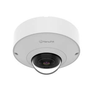 Hanwha QNF-C9010V 12MP Outdoor AI Fisheye Camera