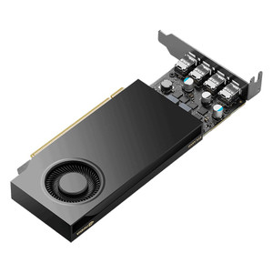 PNY VCNRTXA1000ATX-BLK NVIDIA RTX A1000 Ampere Architecture 2 304 Cuda Cores 72 Third-generation TEN