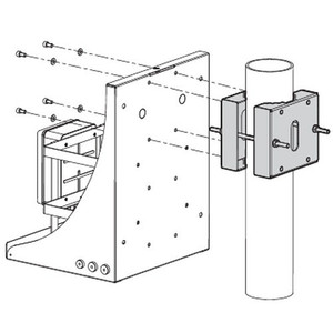 Pelco WBJA Wall Bracket Ball Joint NDAA Compliant