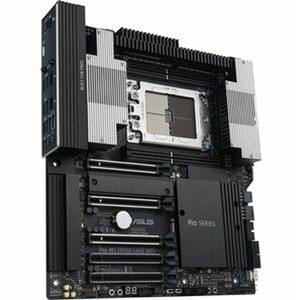 ASUS PROWSTRX50-SAGEWIFI Pro WS TRX50-SAGE WIFI CEB Workstation motherboard, AMD Ryzen Threadripper PRO 7000 WX-Series Processors,ECC R-DIMM DDR5, 36 power-stage, WiFi 7,PCIe 5.0 x 16, PCIe 5.0 M.2, 10 Gb and 2.5 Gb LAN, multi-GPU support.
