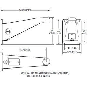 Pelco IWM-SW RB Wall Mount for Sarix IE Pendant