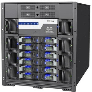 NVIDIA MCS7520 43TB/S 216-PORT EDR Infiniband Chassis Switch Includes 8 Fans and 4 Power Supp