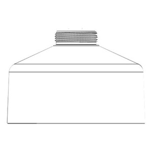 Pelco IMP3PM-1E Pendant Mount Sarix Pro 3 Dome