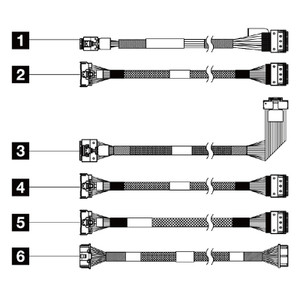 Lenovo 4X97A82924 SR650 V3 M.2 X4 SATA/NVME CABLE KIT