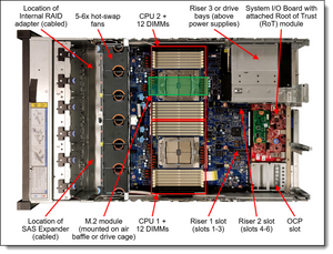 Lenovo 4X97A90518 Thinksystem SR665 V3 Intrusion Cable
