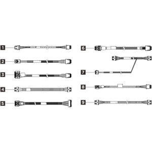 Lenovo 4X97A96841 SR630 V4 4X2.5IN BP Sas/sata Cable KIT