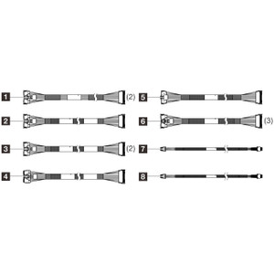 Lenovo 4X97A96842 SR630 V4 8X2.5IN G5 NVME Cable KIT