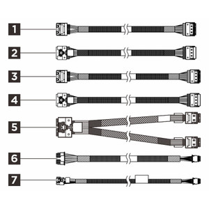 Lenovo 4X97B04117 SR650/A V4 2.5IN BP1 SAS Cable KIT
