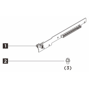 Lenovo 4XH7B02315 THINKSYSTEM SR650/A V4 X16 GEN5 RIGID RISER SLOT 5 & 8 OPTION KIT