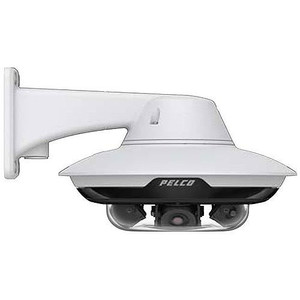 Pelco IMD1-INC ceiling mount detail showing installation hardware and compatibility features