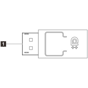 Lenovo 4X97A12100 ST50 DP to HDMI Dongle KIT