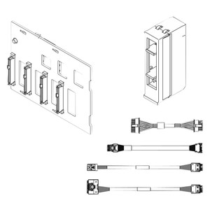 Lenovo 4XB7A69397 SR670 V2 3.5 SATA/SAS/NVME1X4-BAY
