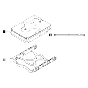 Lenovo 4XB7A77446 ST50 V2 3.5" 2TB 7.2K 6Gb NHS HDD