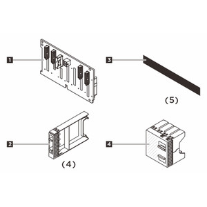 Lenovo 4XH7B03841 SR650/A V4 8X2.5NVME BP Option KIT