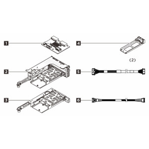 Lenovo 4XH7B03860 SR650/A V4 M.2 RAID B540P-2HS Sata/nvme