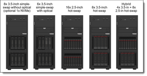 Lenovo 7D8FA02XNA Thinksystem ST250 V2 E-2336 16GB