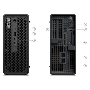 Lenovo 30J5008EUS Thinkstation P3 Ultra SFF G2 Intel Core Ultra 9 285 Vpro (e-cores UP to 4.60GHZ
