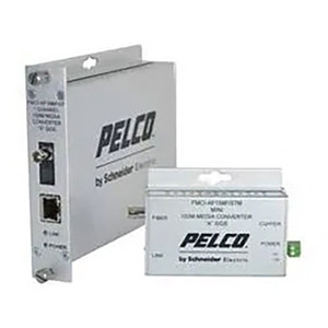 Pelco FMCI-BF1MM1ST B-Side multimode ST fiber optic converter for surveillance systems