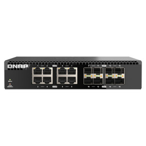 QNAP Half-rackmount Switch QSW-3216R-8S8T-US 16 Port Unmanaged