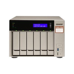 QNAP 6-BAY Nas/iscsi Ip-san 4GB RAM - TVS-673E-4G-US