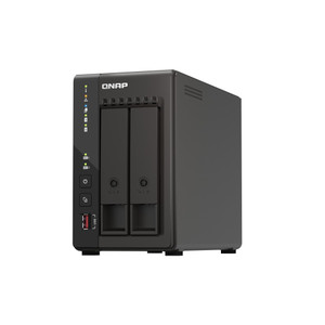 QNAP 2 BAY NVR 8CH (max Channels 16) VMS Built-in - QVP-21C-US
