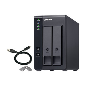 QNAP 2-Bay 3.5 SATA HDD USB 3.1 GEN2 10GBPS - TR-002-US