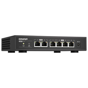 Qnap Desktop QSW-2104-2S-US Unmanaged Switch - QSW-2104-2S-A-US