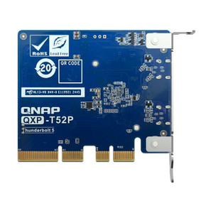QNAP Thunderbolt 5 Dual Ports Expansion Card PCIE - QXP-T52P