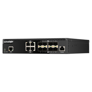QNAP Half-rackmount Switch QSW-M3212R-8S4T-US Layer 2 12 Port