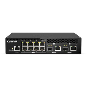Qnap Rackmount Switch QSW-M2108R-2C-US Management Switch 8 Port