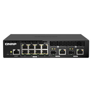 QNAP Rackmount Switch QSW-M2108R-2C-US Management Switch 8 Port