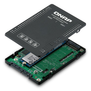 QNAP 2.5 SATA TO Dual M.2 2280 SATA Drive AD - QDA-A2MAR