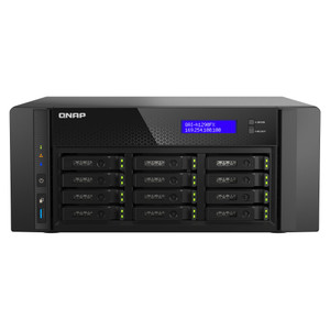 QNAP 12-Bay U.2 Nvme Pcie GEN4 X4 - QAI-H1290FX-7302P-128G-US