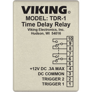 Viking TDR-1 Time Delay Relay 8 Selectable Delays DPDT