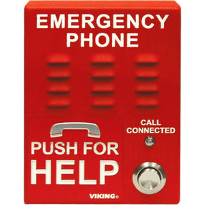 Viking E-1600A-CE ADA Emergency Phone Red Surface Mount CE