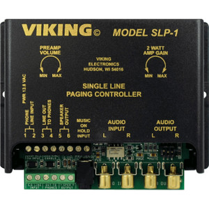 Viking SLP-1 Single Line Paging Controller 2W Amp Music on Hold