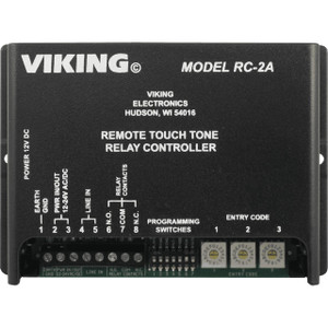Viking RC-2A Remote Touch Tone Controller 1-Relay 12-24V AC/DC