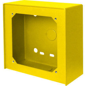 Viking Yellow Surface Mount Box No Rain Guard - VE-5X5-NR-YL