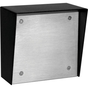 Textured Black Powder Painted Back Box for Surface Mounting Numerous Viking Products with Aluminum Panel